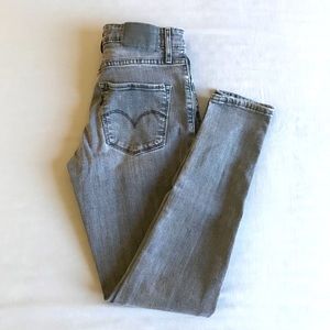 Levi’s 721 High Rise Skinny Grey Jeans
